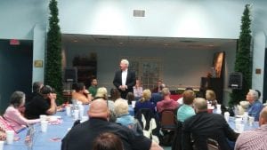Former 10th. District Congressman Paul Broun. Broun is running in the 9th. District Congressional Race.