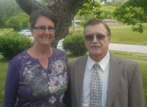 Beulah and Larry Williams. Ms. Williams is the daughter of Mrs. Stephens