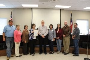 Fannin County, Georgia, Blue Ridge, Proclamation, April, Sexual Assault Awareness Month, Child Abuse Prevention Month, Fannin County Sheriff's Office, North Georgia, Mountain Crisis Network, Elaine Cannon, Department of Family and Children's Services, NGMCN, DFCS