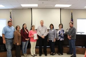 Fannin County, Georgia, Blue Ridge, Proclamation, April, Sexual Assault Awareness Month, Child Abuse Prevention Month, Fannin County Sheriff's Office, North Georgia, Mountain Crisis Network, Elaine Cannon, Department of Family and Children's Services, NGMCN, DFCS