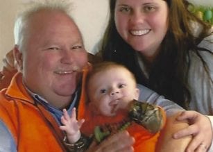 Greg Staffins, Daughter and Grandson