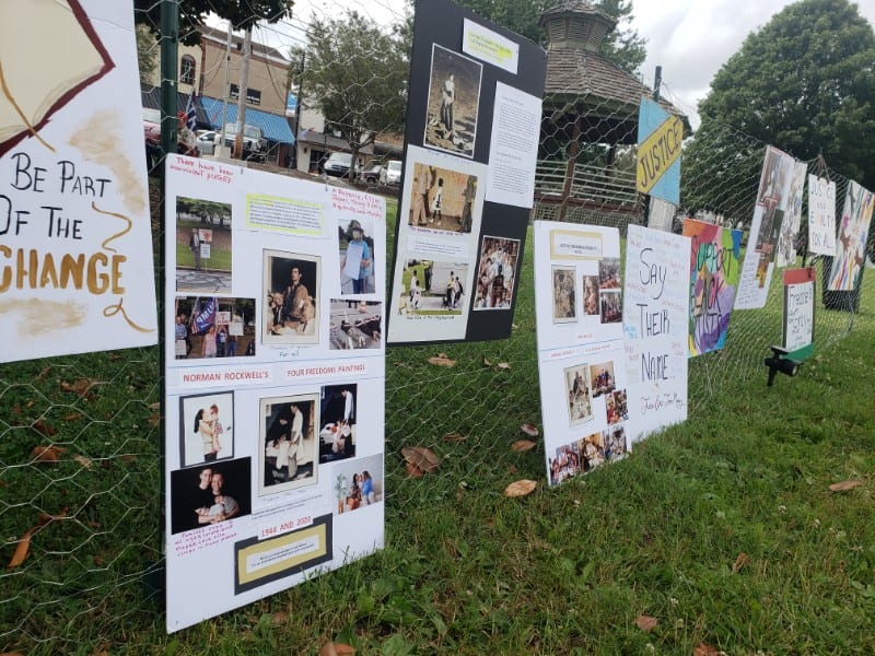 Rally for equality held in downtown Blue Ridge - FanninFannin