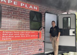 Larry Thomas and Fire and Life Safety House